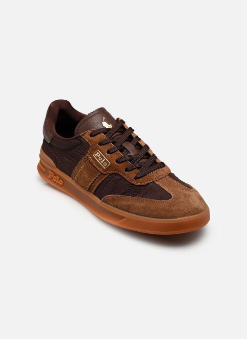 Polo Ralph Lauren Niedrige Sneaker HTR AERA-SNEAKERS-LOW TOP LACE damen braun
