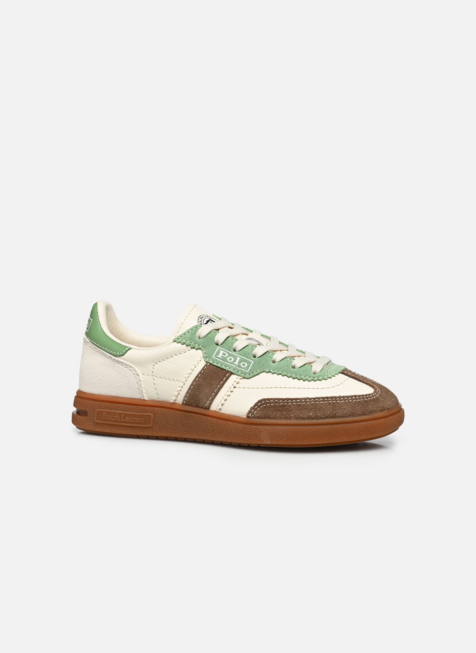 Lage sneakers HTR AERA-SNEAKERS-LOW TOP LACE dames wit Polo Ralph Lauren Lage sneakers HTR AERA-SNEAKERS-LOW TOP LACE dames wit Surfside