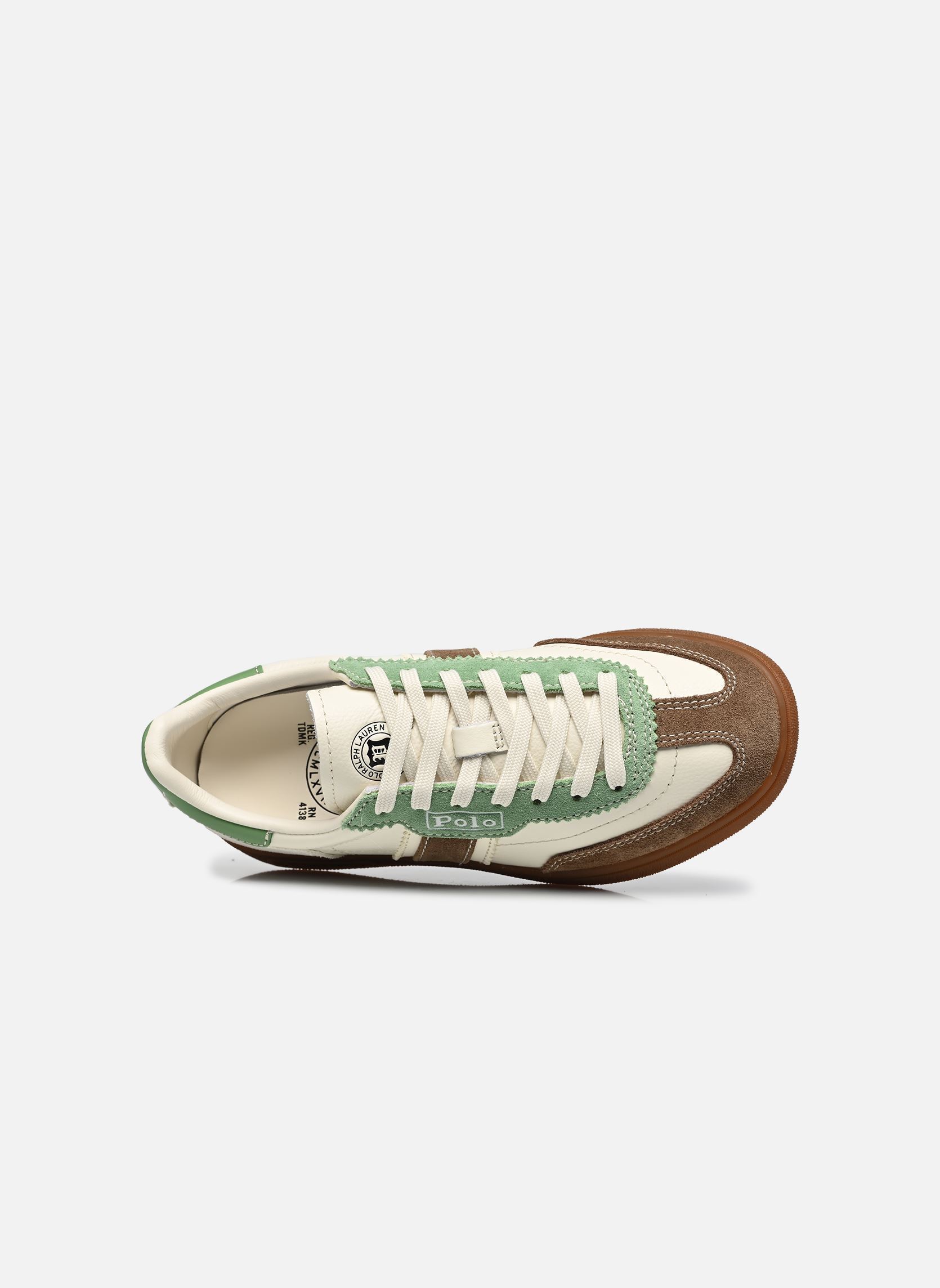 Lage sneakers HTR AERA-SNEAKERS-LOW TOP LACE dames wit Polo Ralph Lauren Lage sneakers HTR AERA-SNEAKERS-LOW TOP LACE dames wit Surfside