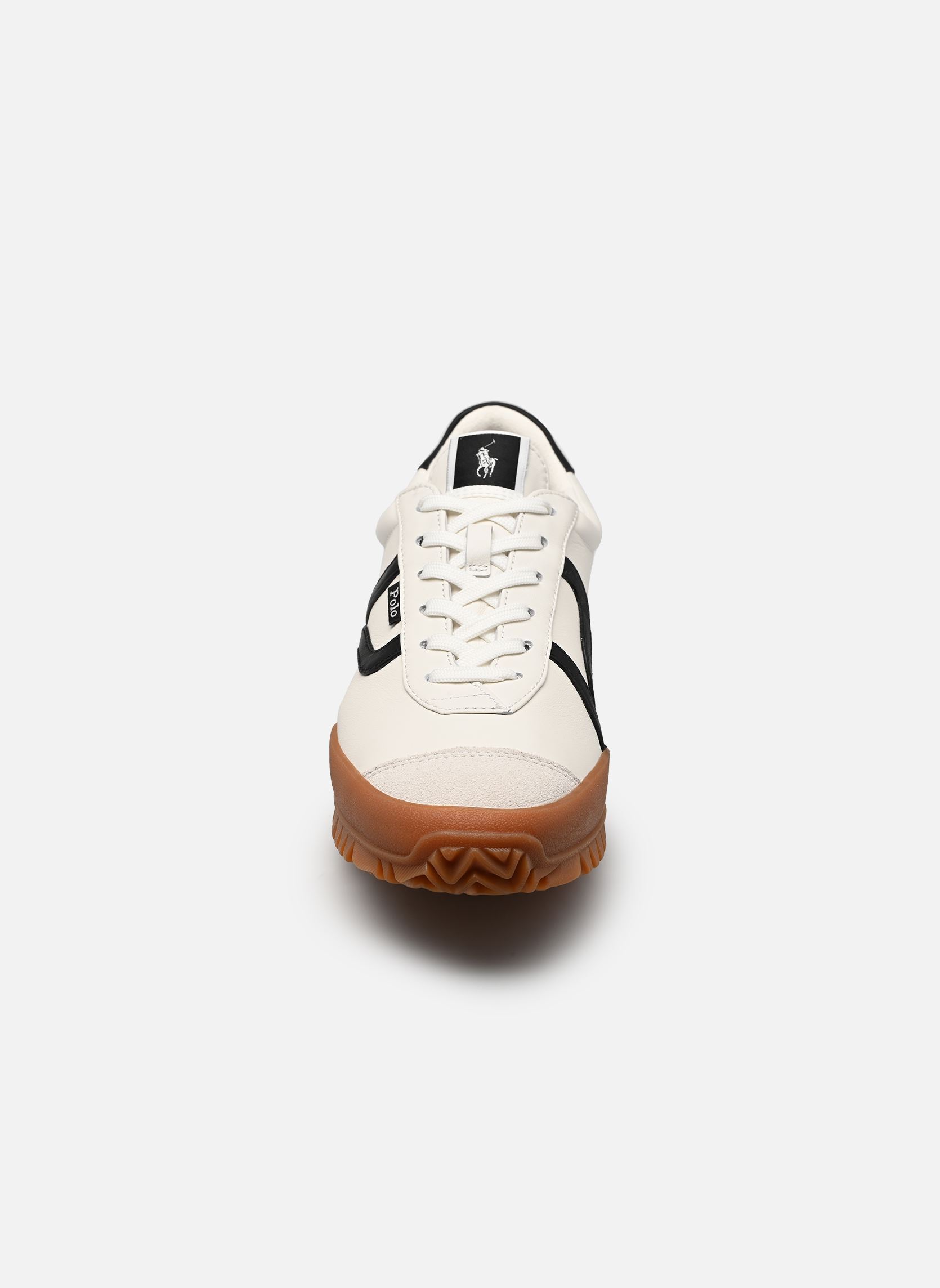 Lage sneakers TREAD LW TP-SNEAKERS-LOW TOP LACE dames wit Polo Ralph Lauren Lage sneakers TREAD LW TP-SNEAKERS-LOW TOP LACE dames wit DECKWASH WHITE/ BLACK