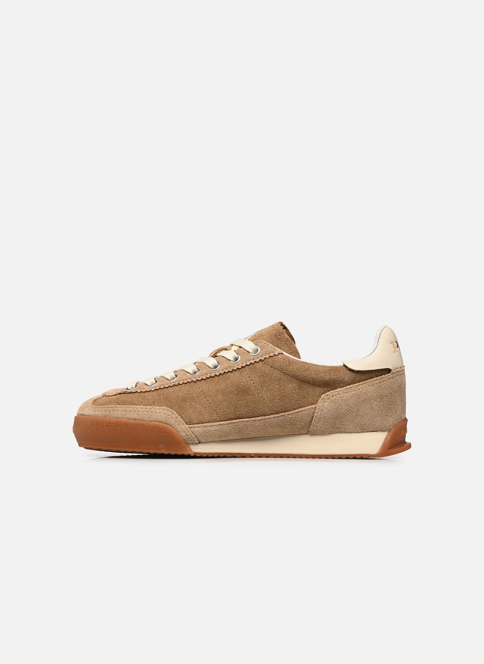 Niedrige Sneaker HESTER PP-SNEAKERS-LOW TOP LACE damen braun Polo Ralph Lauren Niedrige Sneaker HESTER PP-SNEAKERS-LOW TOP LACE damen braun CAFE TAN/SANDSURF