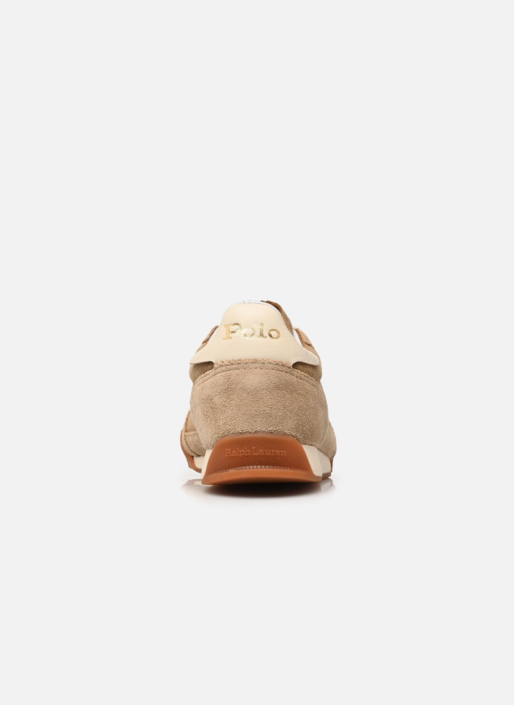 Niedrige Sneaker HESTER PP-SNEAKERS-LOW TOP LACE damen braun Polo Ralph Lauren Niedrige Sneaker HESTER PP-SNEAKERS-LOW TOP LACE damen braun CAFE TAN/SANDSURF