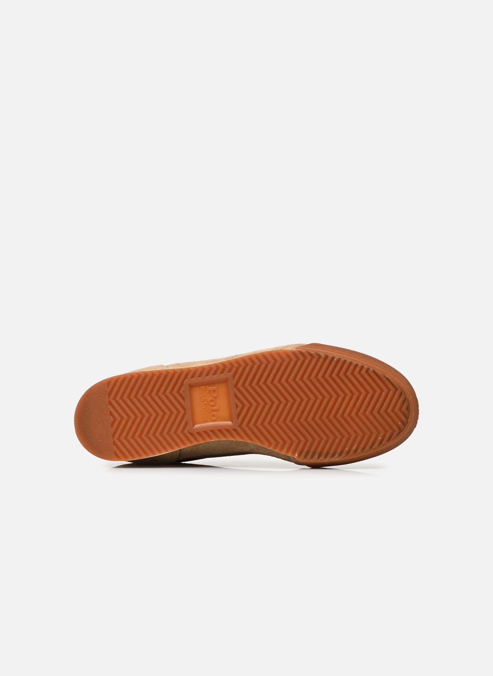Niedrige Sneaker HESTER PP-SNEAKERS-LOW TOP LACE damen braun Polo Ralph Lauren Niedrige Sneaker HESTER PP-SNEAKERS-LOW TOP LACE damen braun CAFE TAN/SANDSURF