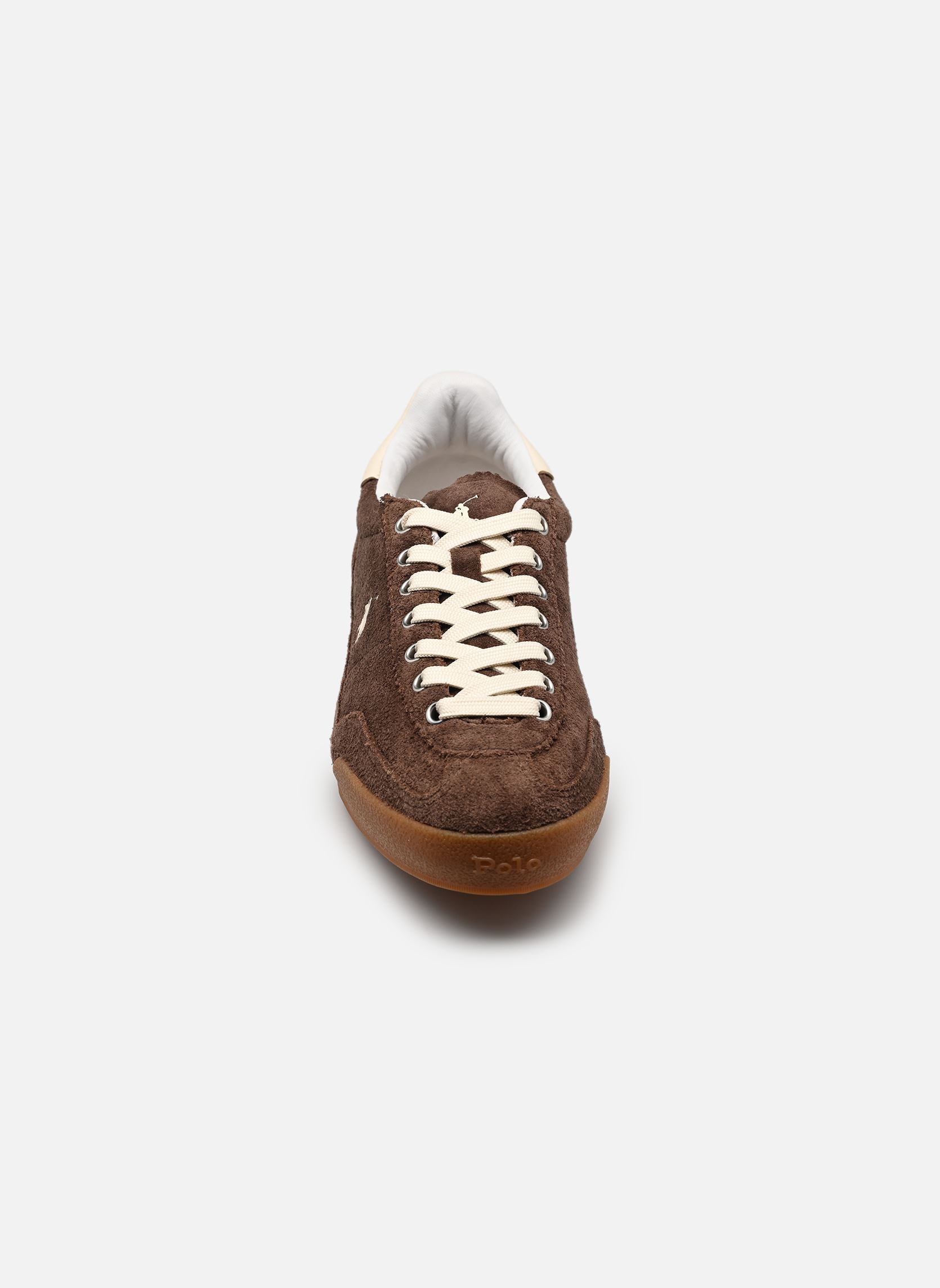 Baskets basses HESTER PP-SNEAKERS-LOW TOP LACE femme marron Polo Ralph Lauren Baskets basses HESTER PP-SNEAKERS-LOW TOP LACE femme marron Dark Brown