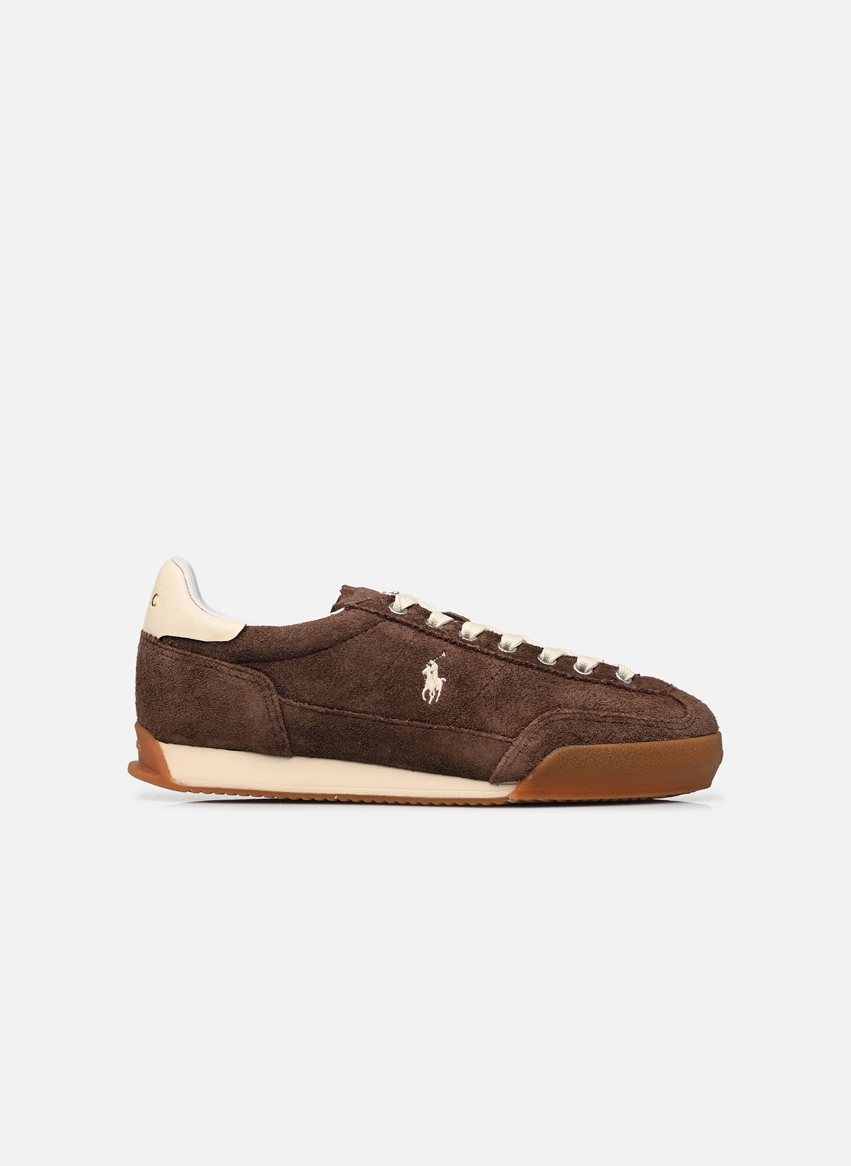 Baskets basses HESTER PP-SNEAKERS-LOW TOP LACE femme marron Polo Ralph Lauren Baskets basses HESTER PP-SNEAKERS-LOW TOP LACE femme marron Dark Brown