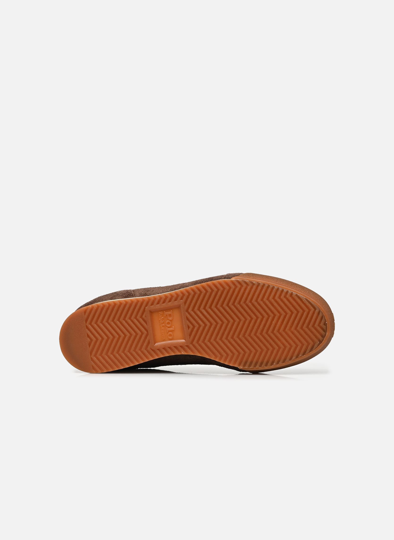 Baskets basses HESTER PP-SNEAKERS-LOW TOP LACE femme marron Polo Ralph Lauren Baskets basses HESTER PP-SNEAKERS-LOW TOP LACE femme marron Dark Brown