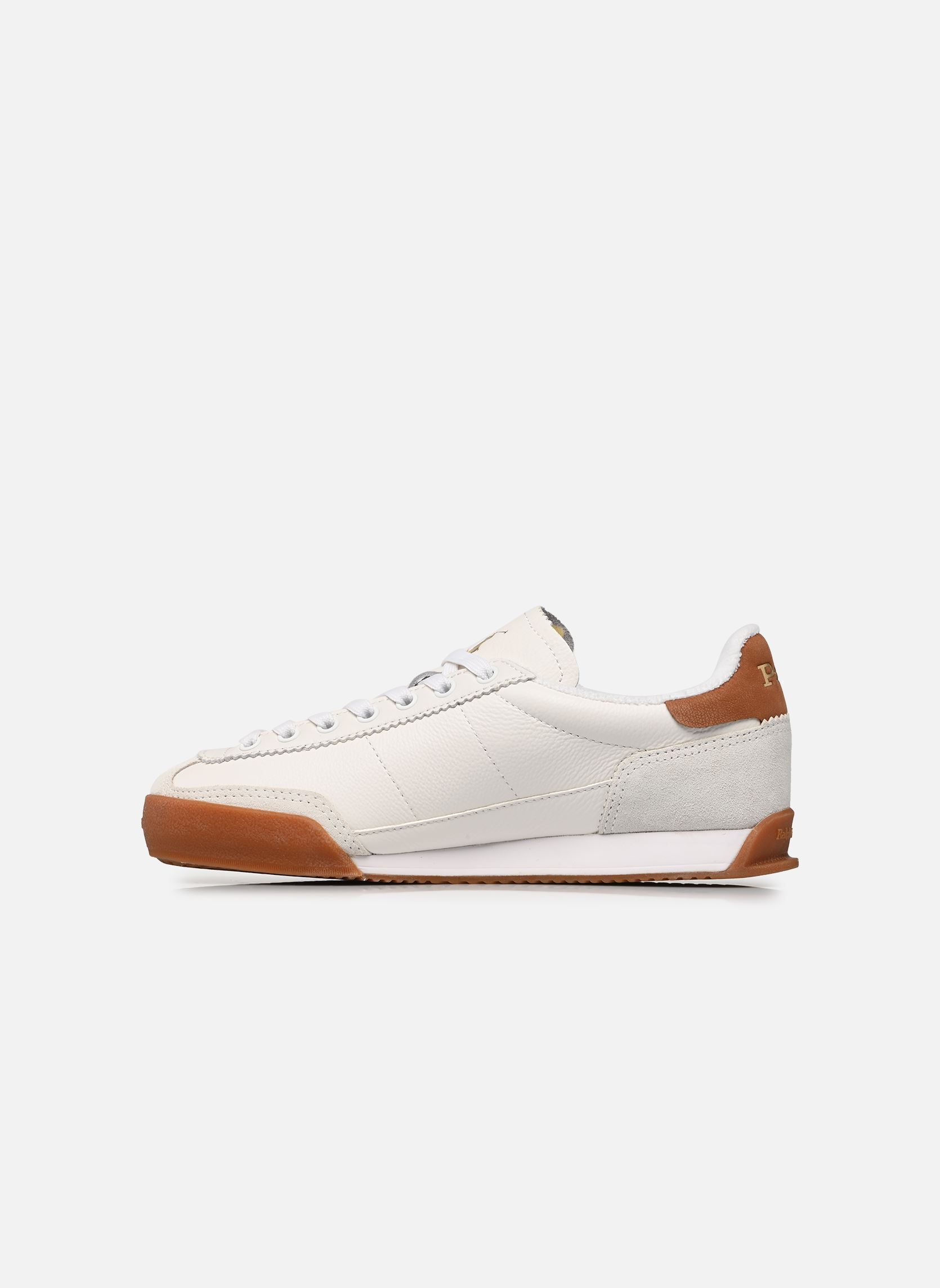 Baskets basses HESTER PP-SNEAKERS-LOW TOP LACE femme blanc Polo Ralph Lauren Baskets basses HESTER PP-SNEAKERS-LOW TOP LACE femme blanc DECKWASH WHITE/TAN