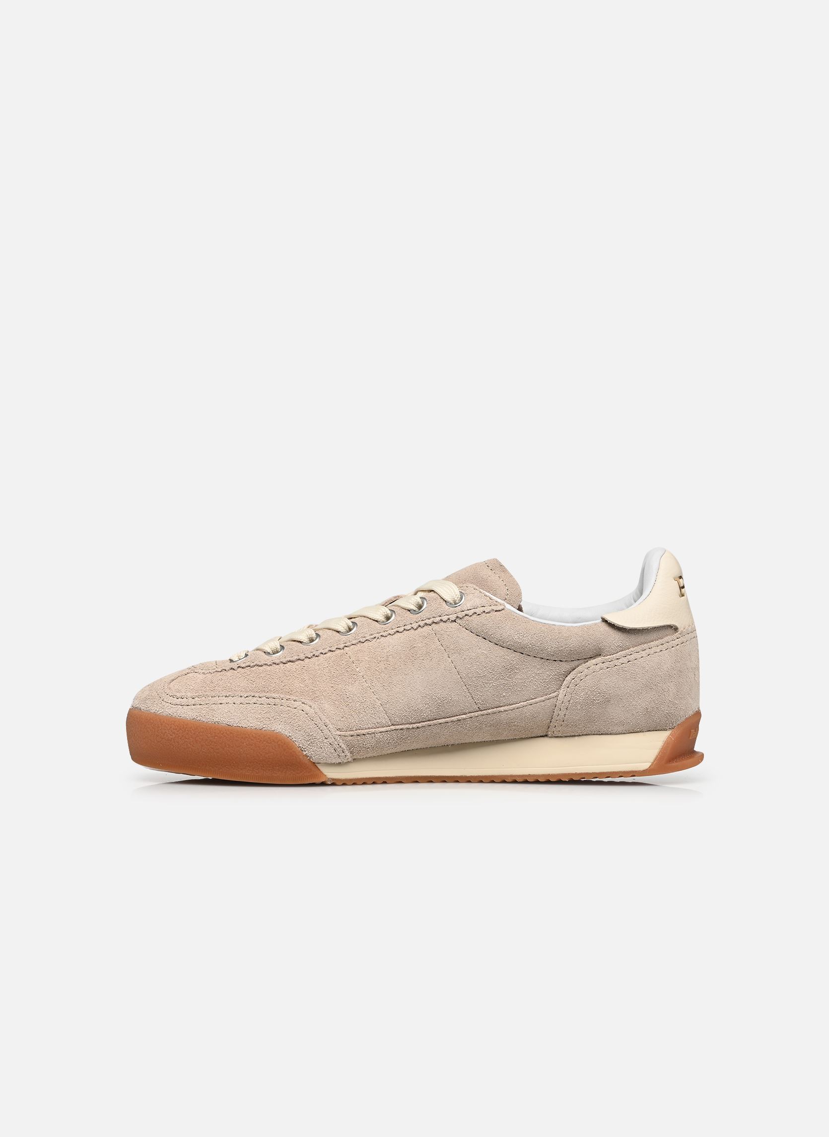 Niedrige Sneaker HESTER PP-SNEAKERS-LOW TOP LACE damen beige Polo Ralph Lauren Niedrige Sneaker HESTER PP-SNEAKERS-LOW TOP LACE damen beige MILKSHAKE