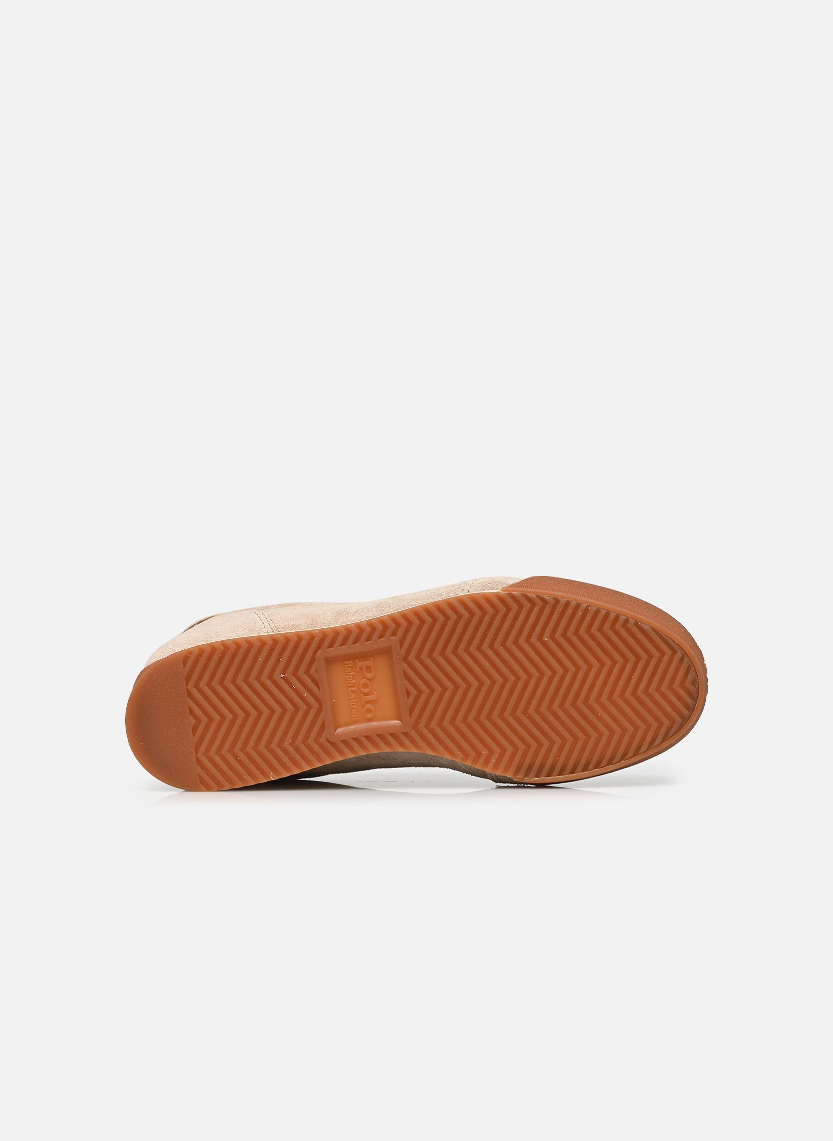 Niedrige Sneaker HESTER PP-SNEAKERS-LOW TOP LACE damen beige Polo Ralph Lauren Niedrige Sneaker HESTER PP-SNEAKERS-LOW TOP LACE damen beige MILKSHAKE