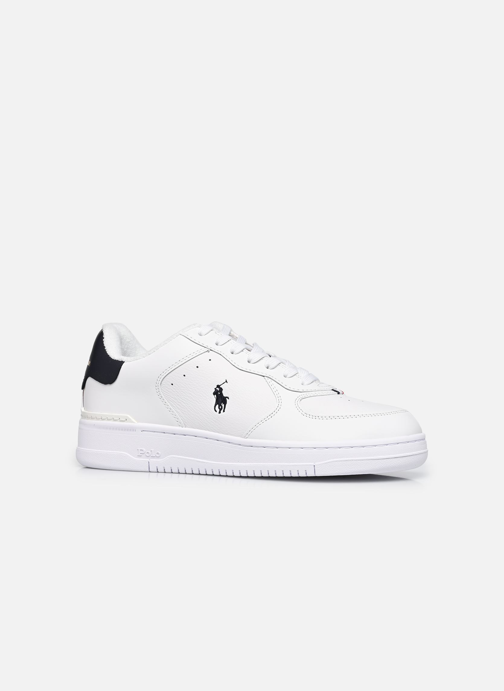 Sneaker MASTR CT RIB-SNEAKERS-LOW TOP LACE herren weiß Polo Ralph Lauren Sneaker MASTR CT RIB-SNEAKERS-LOW TOP LACE herren weiß WHITE/NAVY/RED