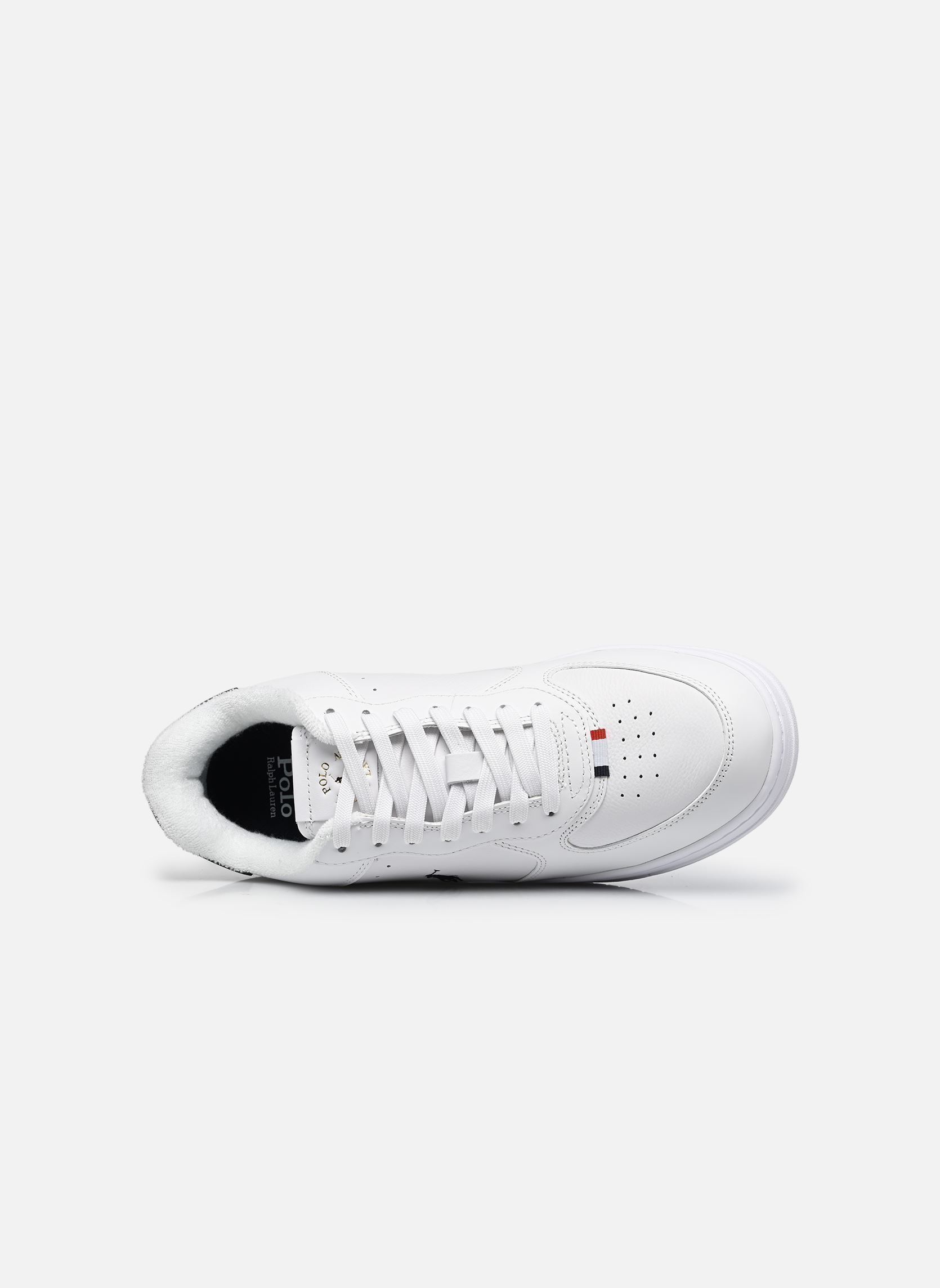 Sneaker MASTR CT RIB-SNEAKERS-LOW TOP LACE herren weiß Polo Ralph Lauren Sneaker MASTR CT RIB-SNEAKERS-LOW TOP LACE herren weiß WHITE/NAVY/RED