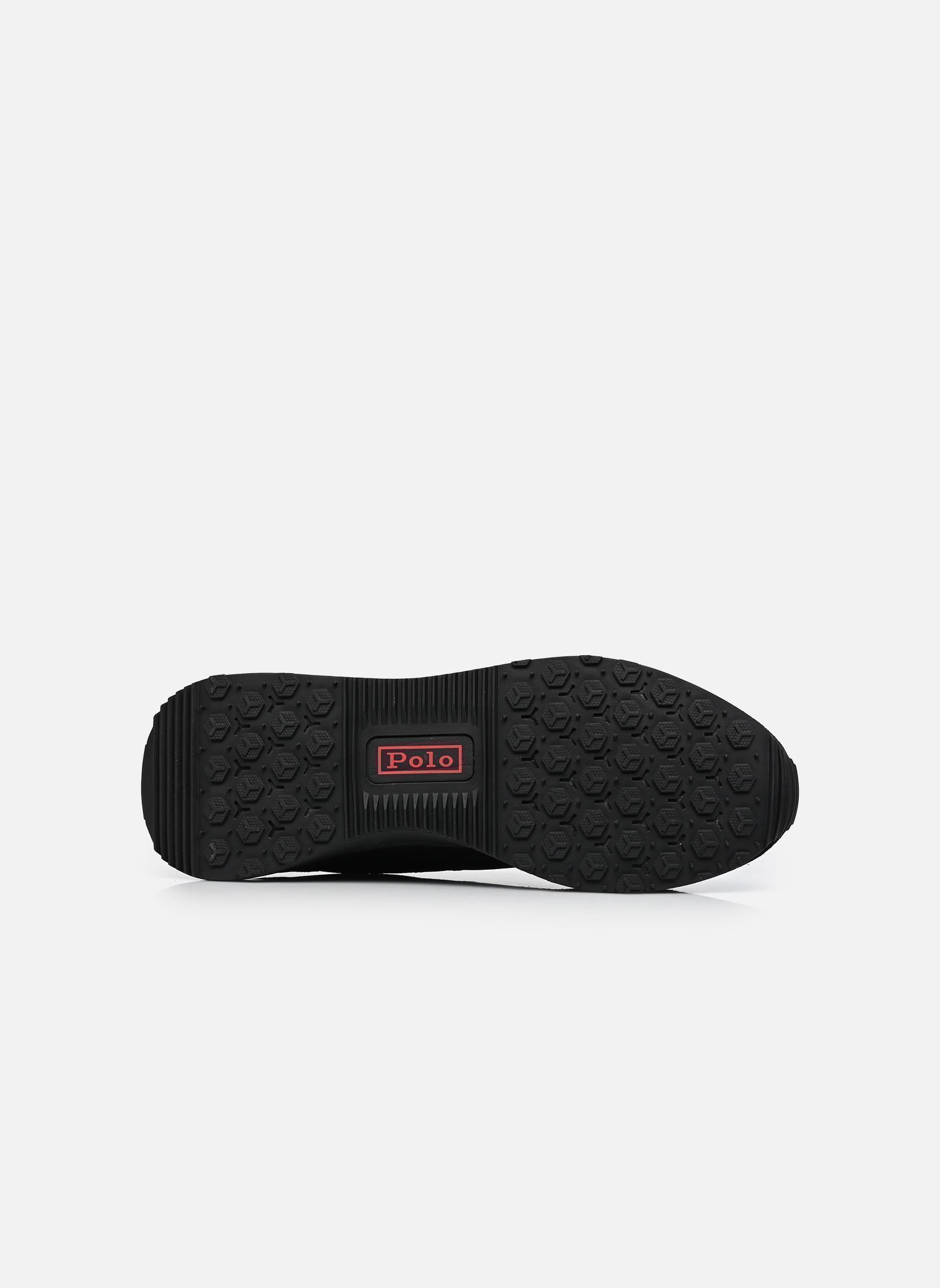 Baskets basses TRAIN 89 RIB-SNEAKERS-LOW TOP LACE homme noir Polo Ralph Lauren Baskets basses TRAIN 89 RIB-SNEAKERS-LOW TOP LACE homme noir TRIPLE BLACK/RED PP