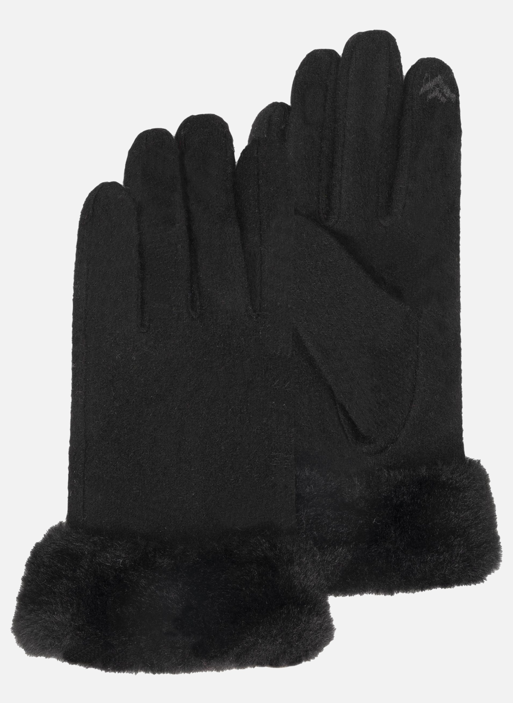 Gants Gants Femme tactiles laine Marron femme noir Isotoner Gants Gants Femme tactiles laine Marron femme noir Noir verni