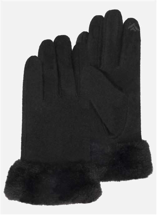 Isotoner Gants Gants Femme tactiles laine Marron femme noir