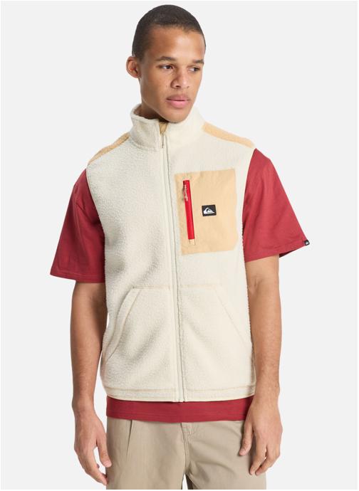 Quiksilver Vestes polaires Clean Coast Gilet homme blanc