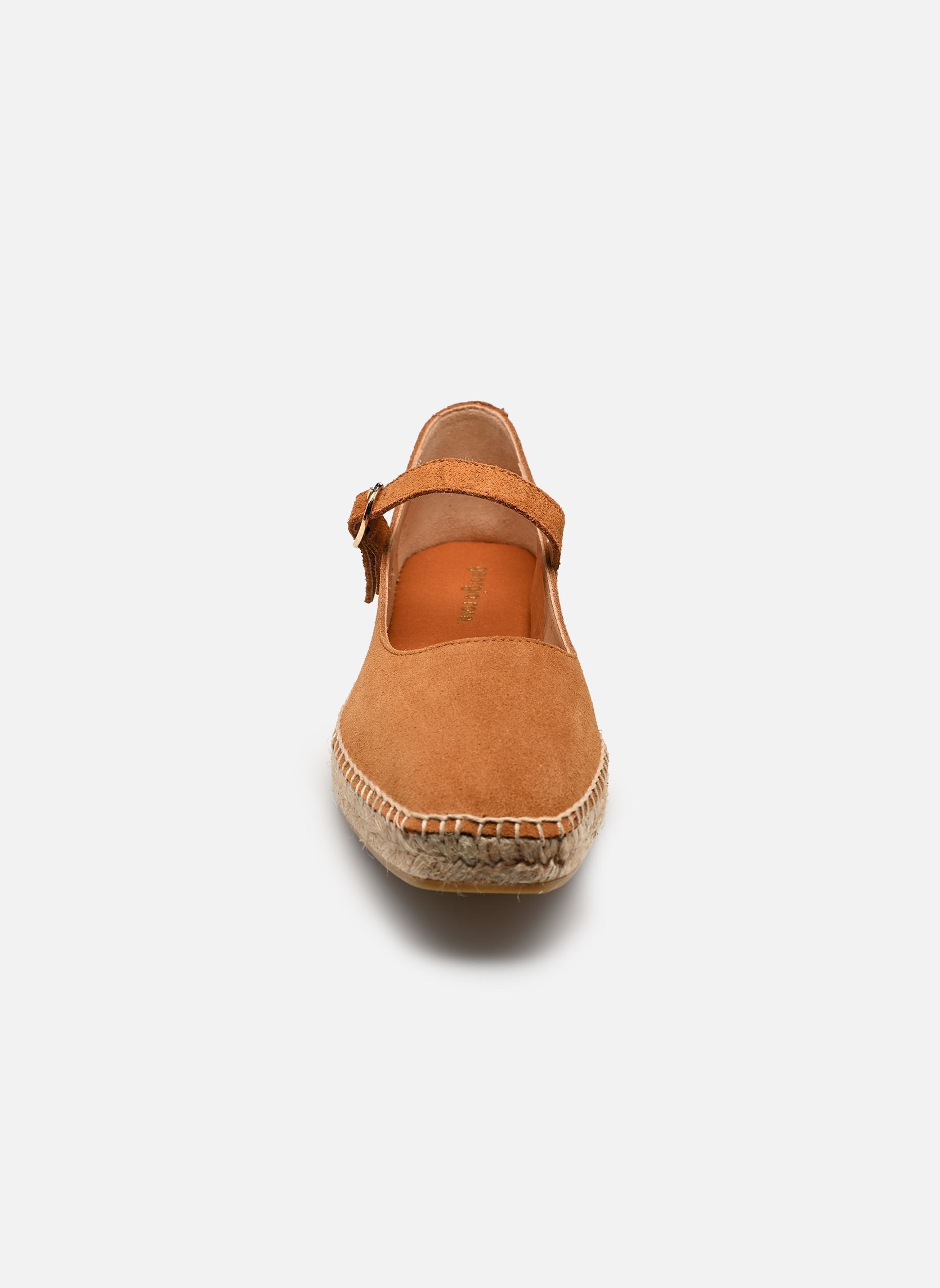 Espadrilles plates Irina femme marron Georgia Rose Espadrilles plates Irina femme marron Cognac