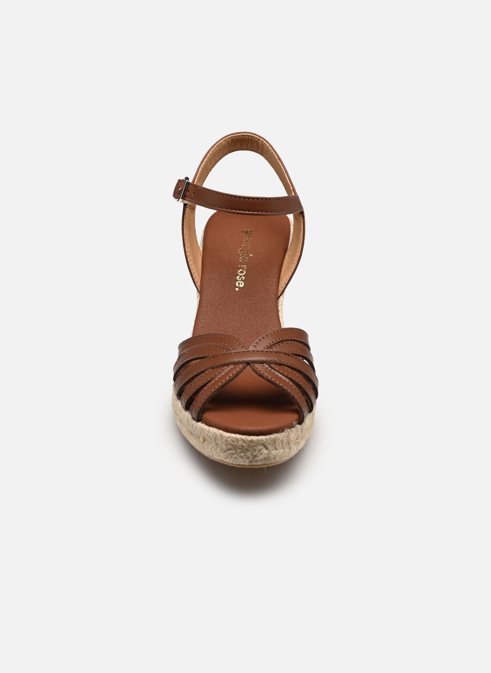 Espadrilles compensées et plateformes Iloupa femme marron Georgia Rose Espadrilles compensées et plateformes Iloupa femme marron Chocolat
