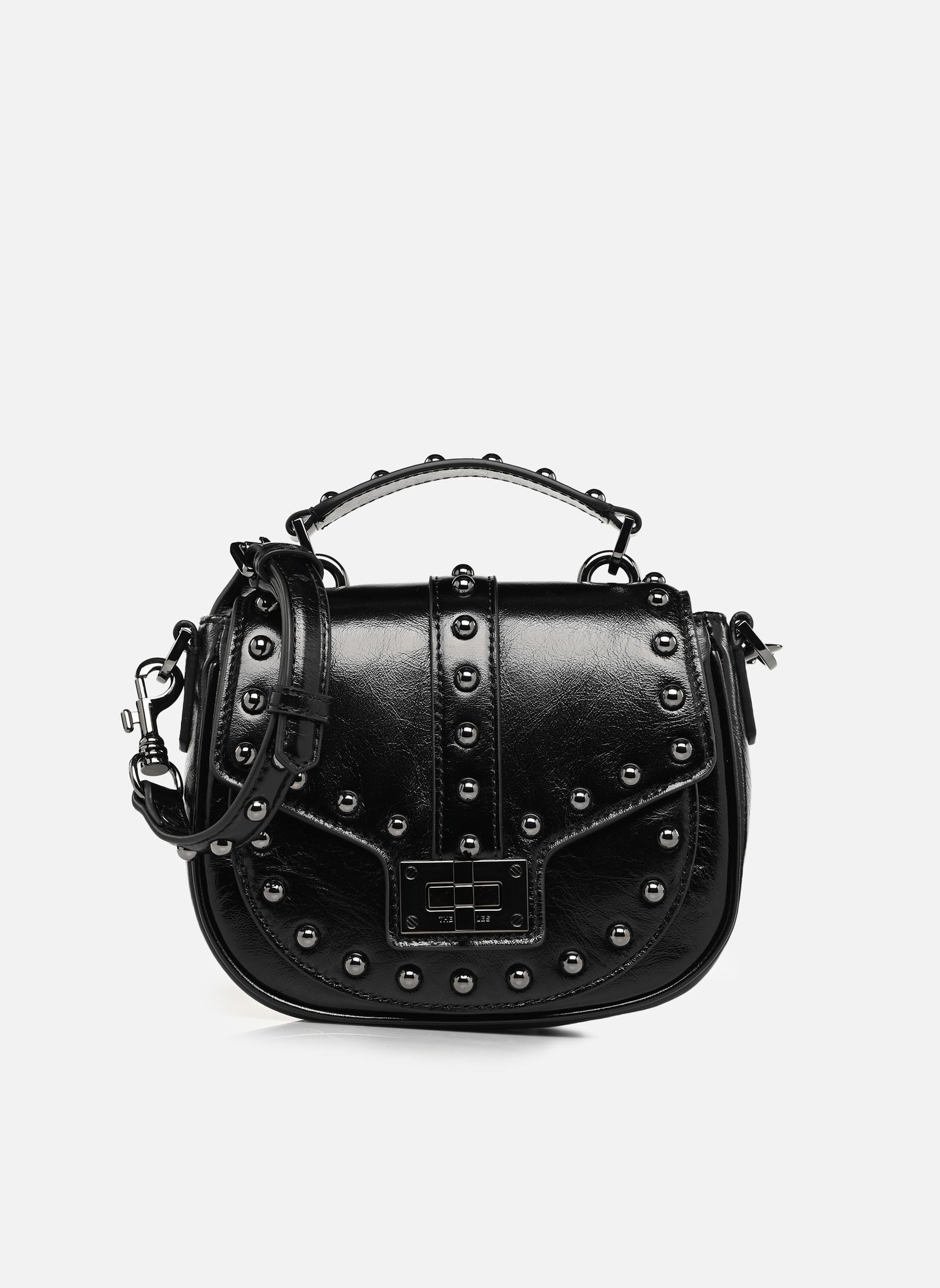 Sacs à main AFSA32016K femme noir The Kooples Sacs à main AFSA32016K femme noir BLA01