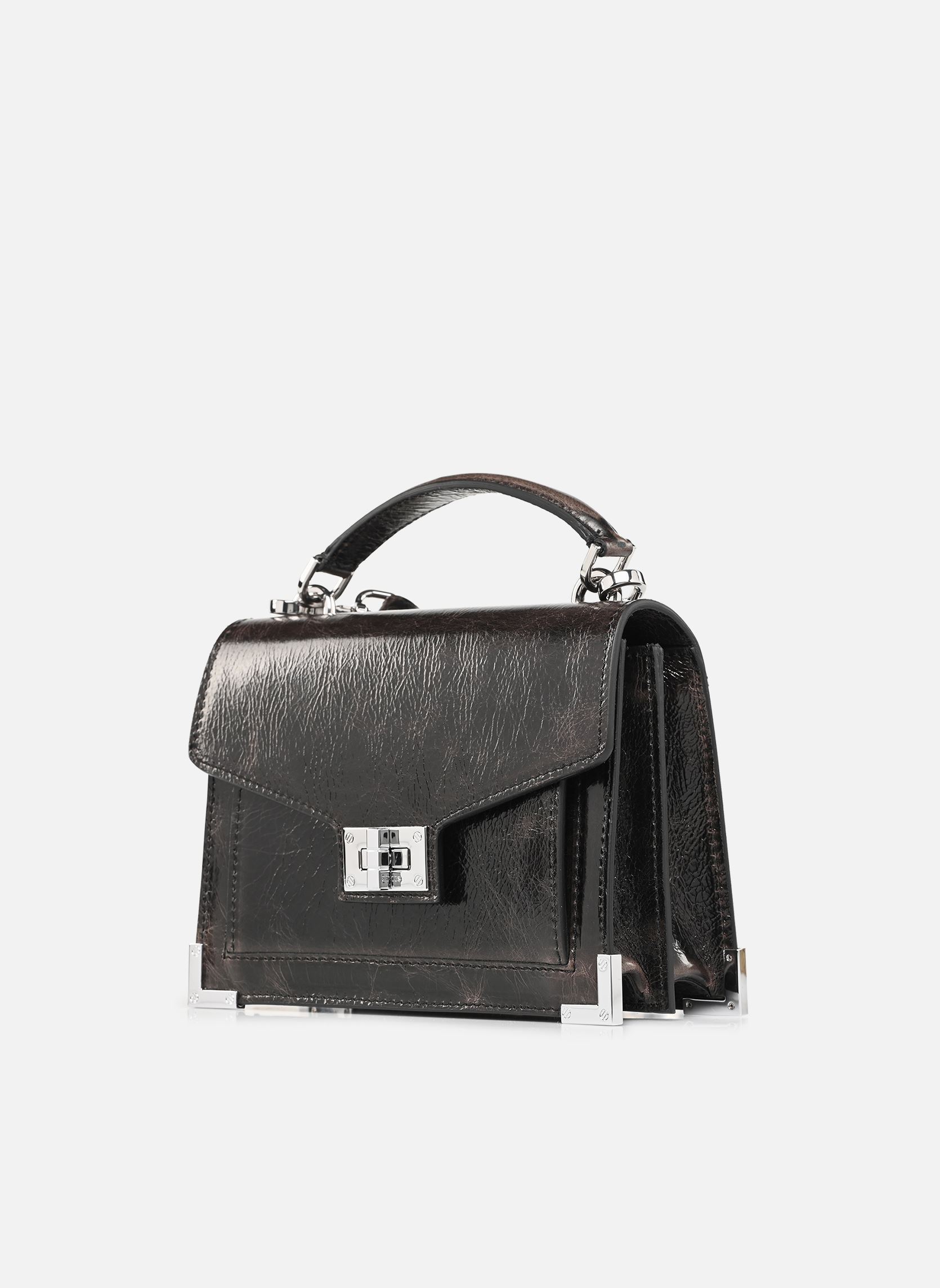 Sacs à main AFSEMILYS155 femme marron The Kooples Sacs à main AFSEMILYS155 femme marron BRW01