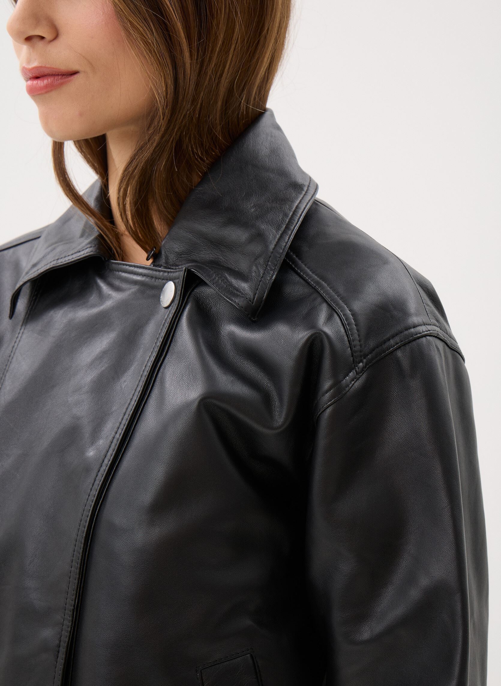 Bomberjacken FCUI32000K damen schwarz The Kooples Bomberjacken FCUI32000K damen schwarz BLA01