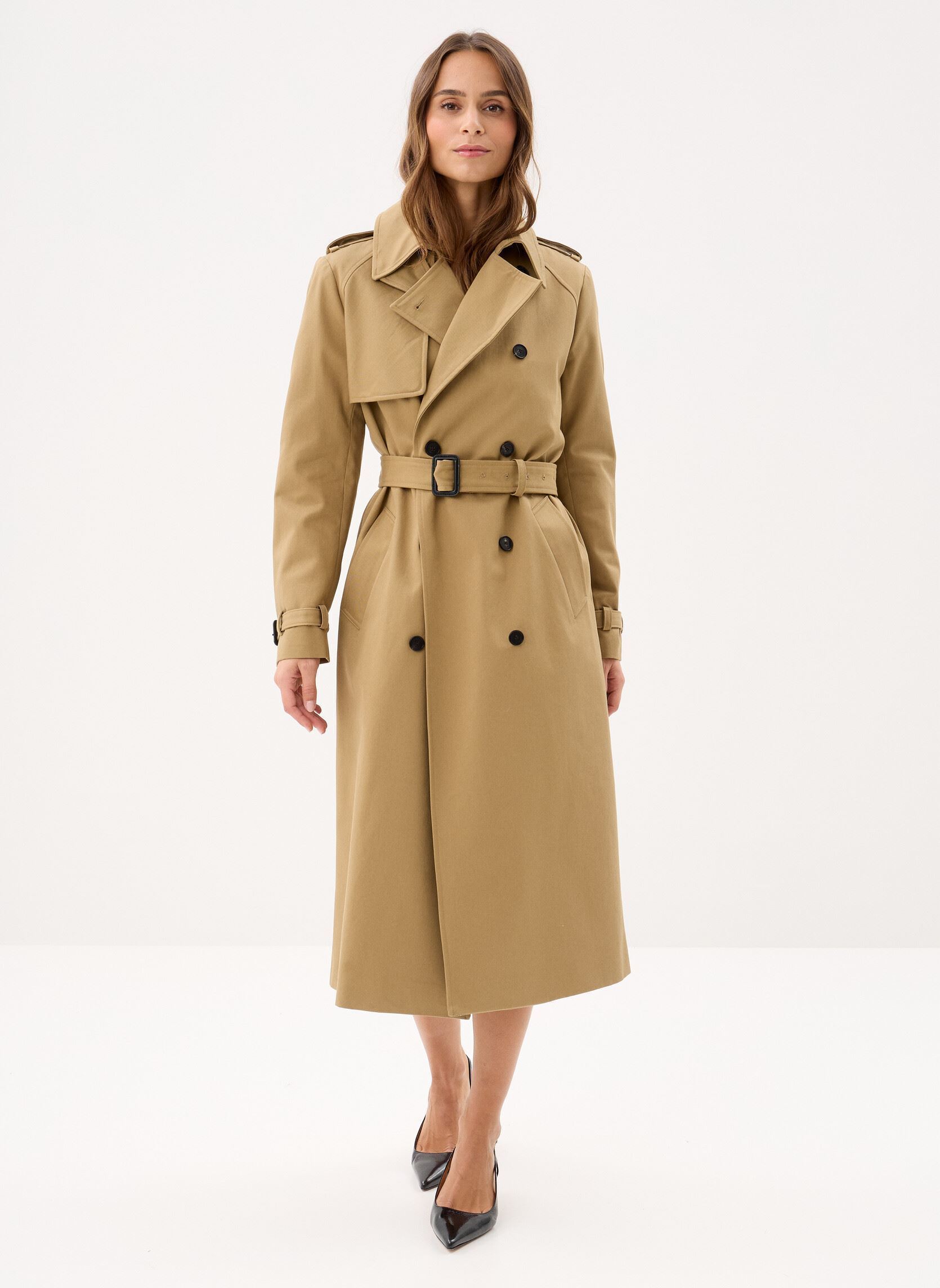 Trench-coats FTRE29002K femme beige The Kooples Trench-coats FTRE29002K femme beige BEI01