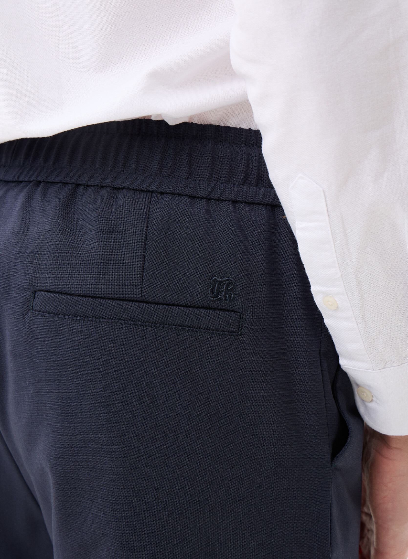 Slim Fit Hosen HPAN30053K herren blau The Kooples Slim Fit Hosen HPAN30053K herren blau Nav01