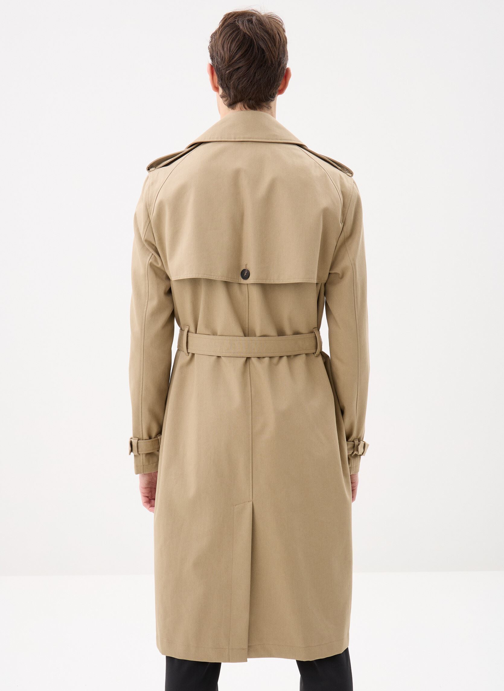 Trenchcoats HTRE29001K herren beige The Kooples Trenchcoats HTRE29001K herren beige BEI01