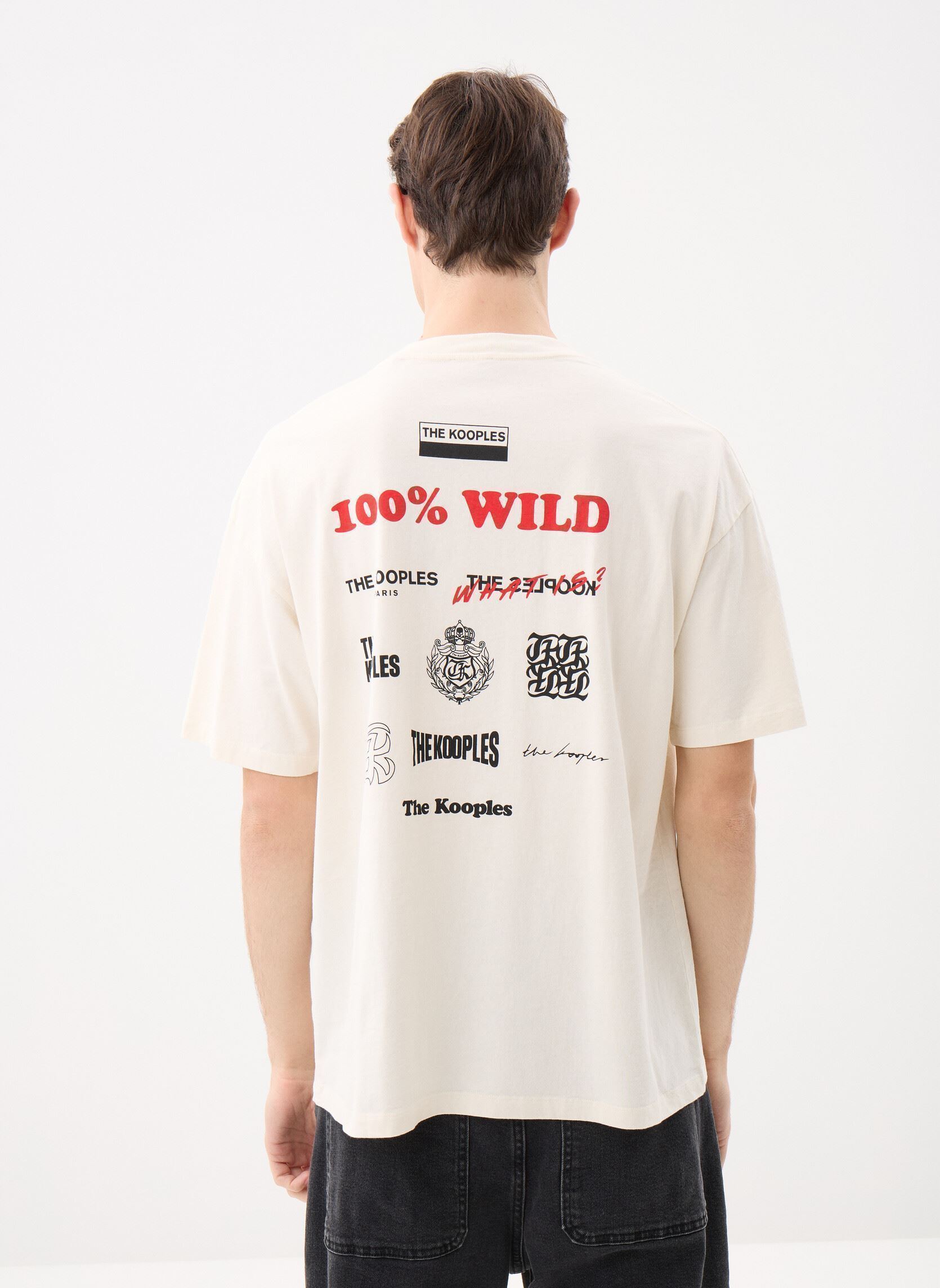 Kurzarm-T-Shirts HTSC29004K herren weiß The Kooples Kurzarm-T-Shirts HTSC29004K herren weiß ECR01