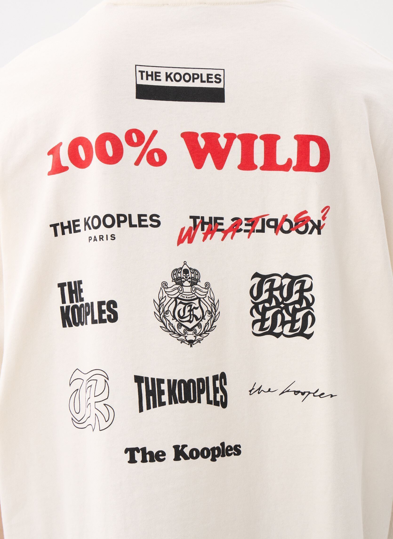 Kurzarm-T-Shirts HTSC29004K herren weiß The Kooples Kurzarm-T-Shirts HTSC29004K herren weiß ECR01