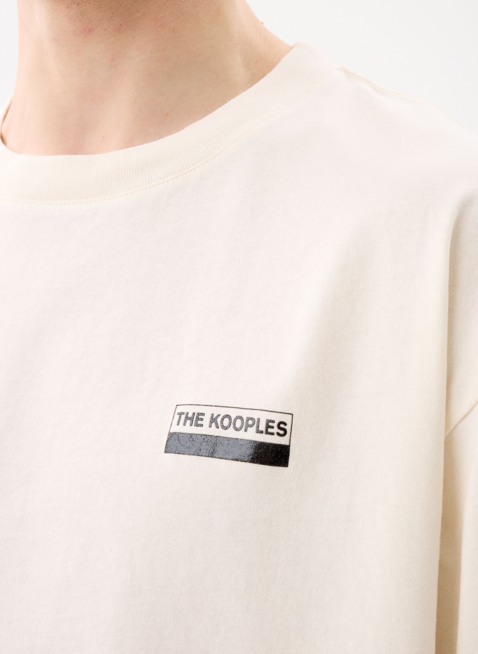 Kurzarm-T-Shirts HTSC29004K herren weiß The Kooples Kurzarm-T-Shirts HTSC29004K herren weiß ECR01