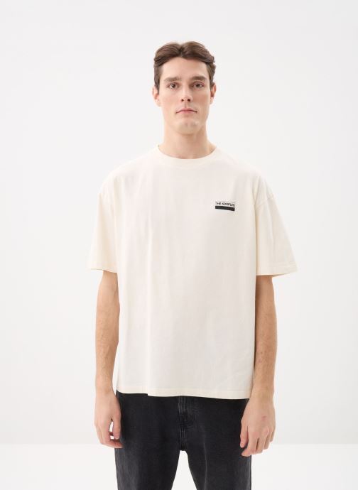 The Kooples Kurzarm-T-Shirts HTSC29004K herren weiß