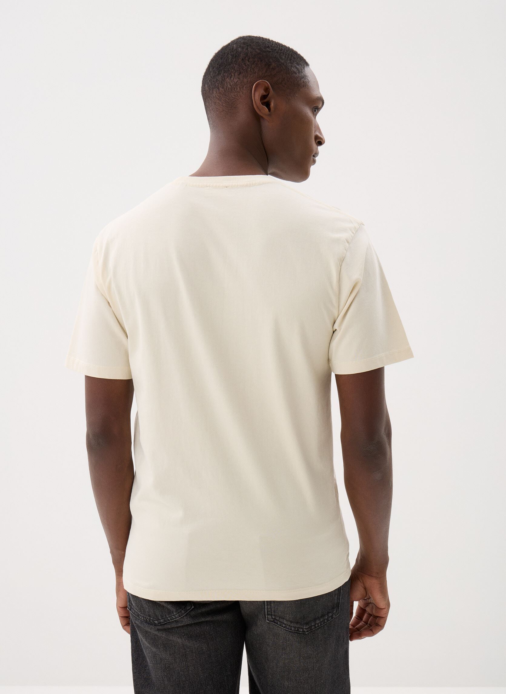 Tee-shirts manches courtes HTSC32002K homme beige The Kooples Tee-shirts manches courtes HTSC32002K homme beige BEI02