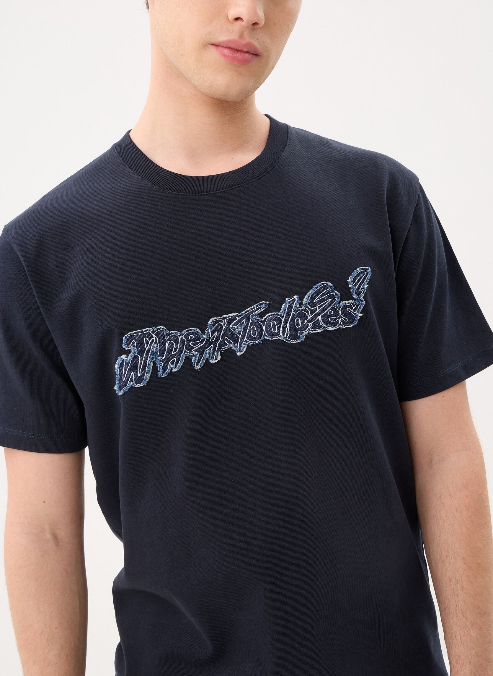T-shirts met korte mouwen HTSC32057K heren blauw The Kooples T-shirts met korte mouwen HTSC32057K heren blauw NAV03