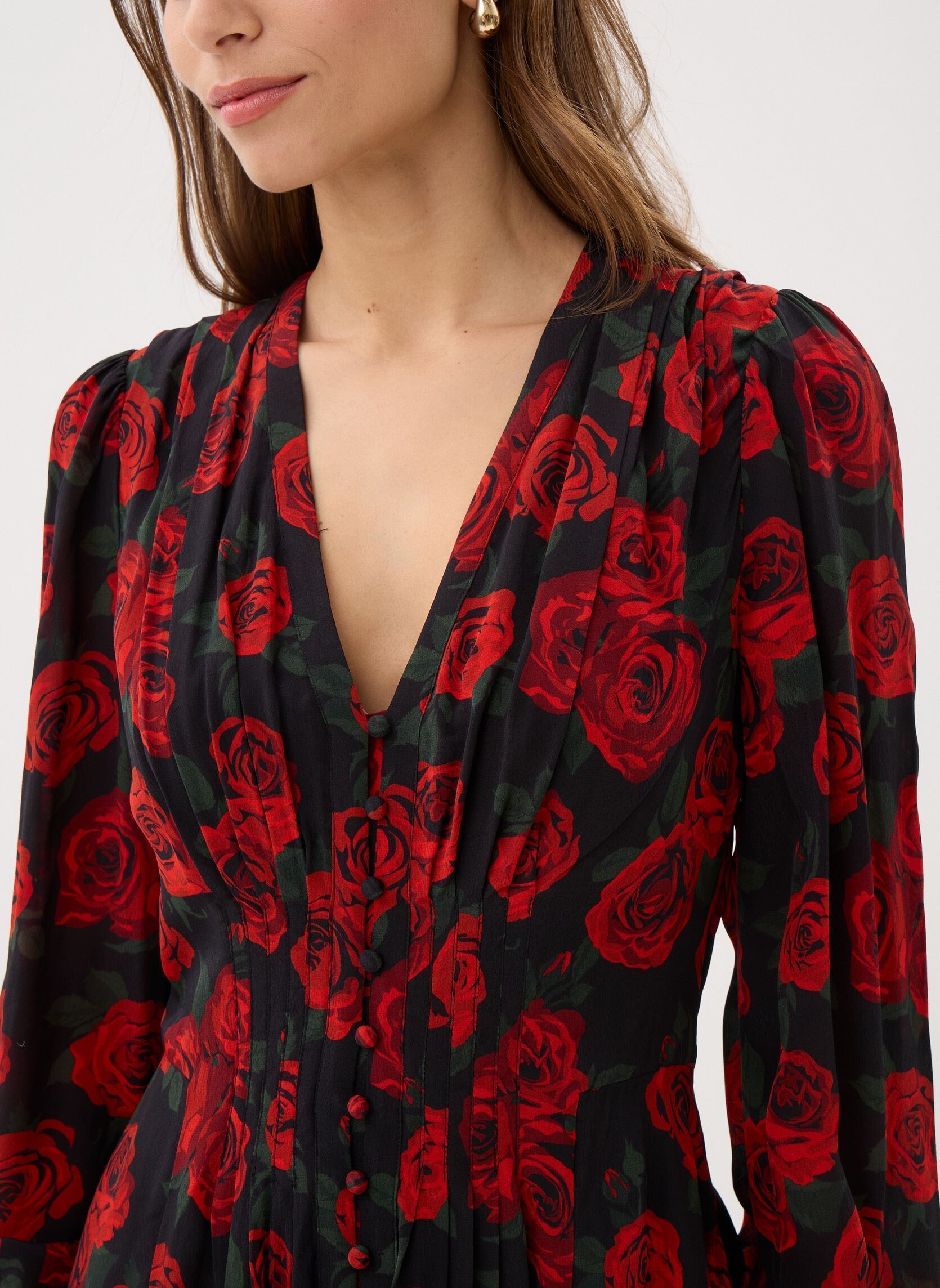 Robes FROB32014K femme noir The Kooples Robes FROB32014K femme noir BLA26