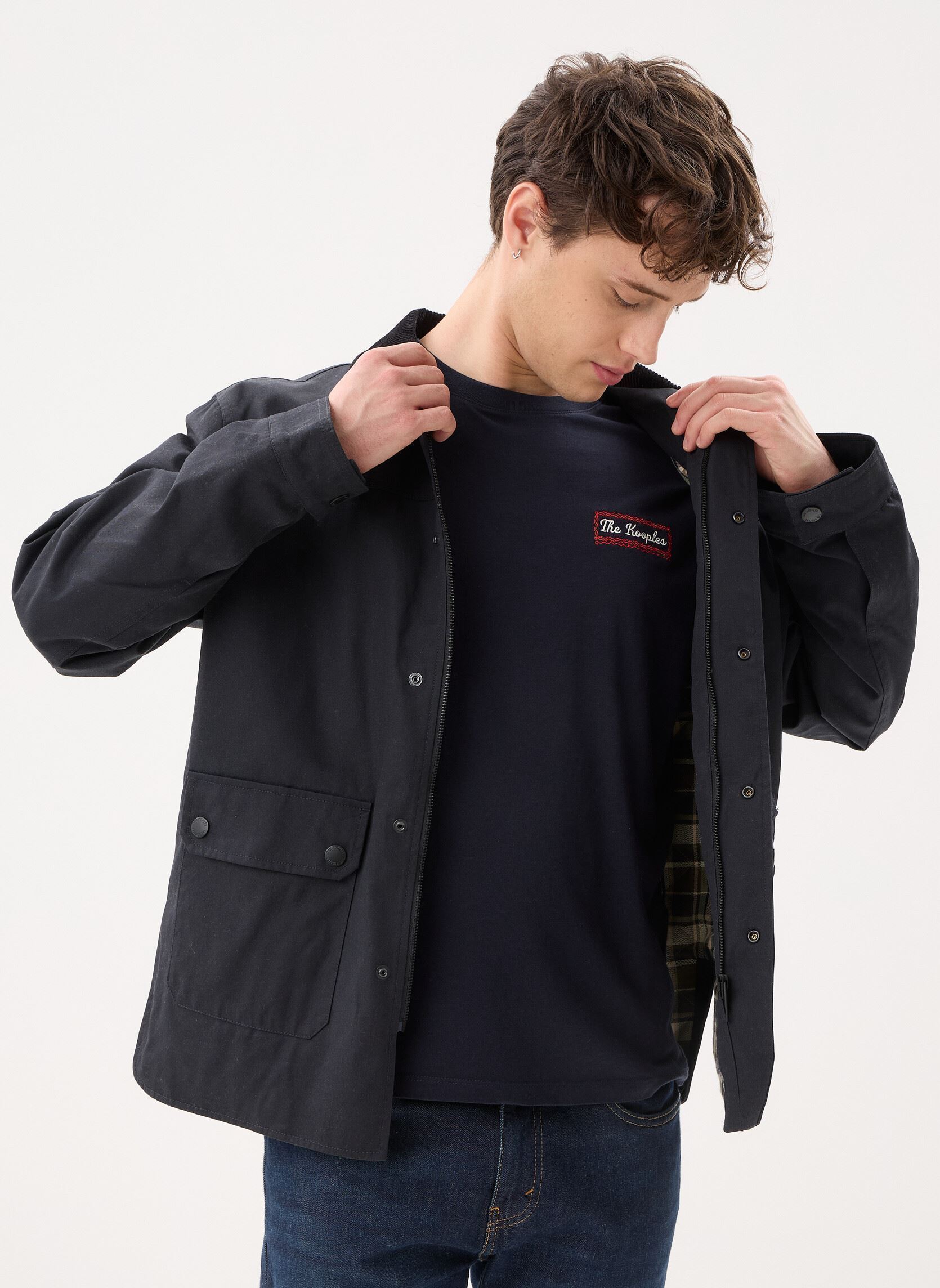 Vêtements The Kooples HBLO32005K pour Homme