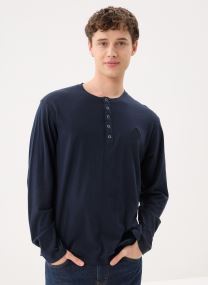 Langarm-T-Shirts HTSL32002K herren blau