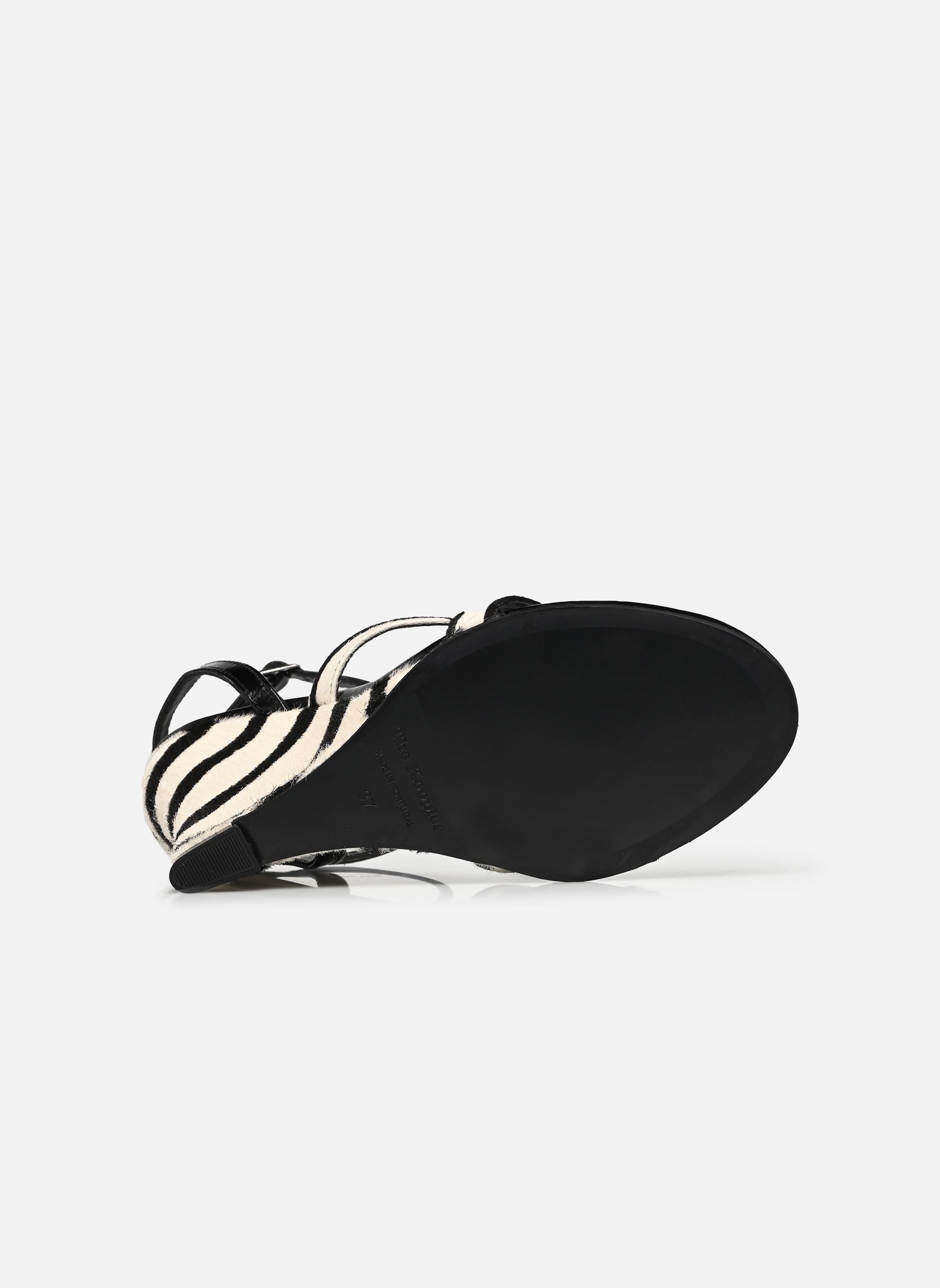 Keil- und Plateausandalen AFCH32002K damen schwarz The Kooples Keil- und Plateausandalen AFCH32002K damen schwarz BLA01