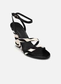 Keil- und Plateausandalen AFCH32002K damen schwarz