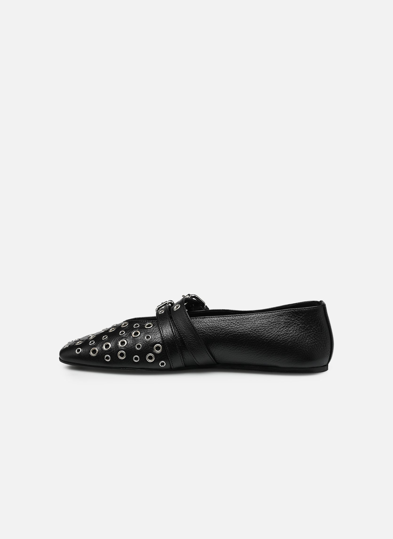 Klassieke ballerina's AFCH32004K dames zwart The Kooples Klassieke ballerina's AFCH32004K dames zwart BLA01