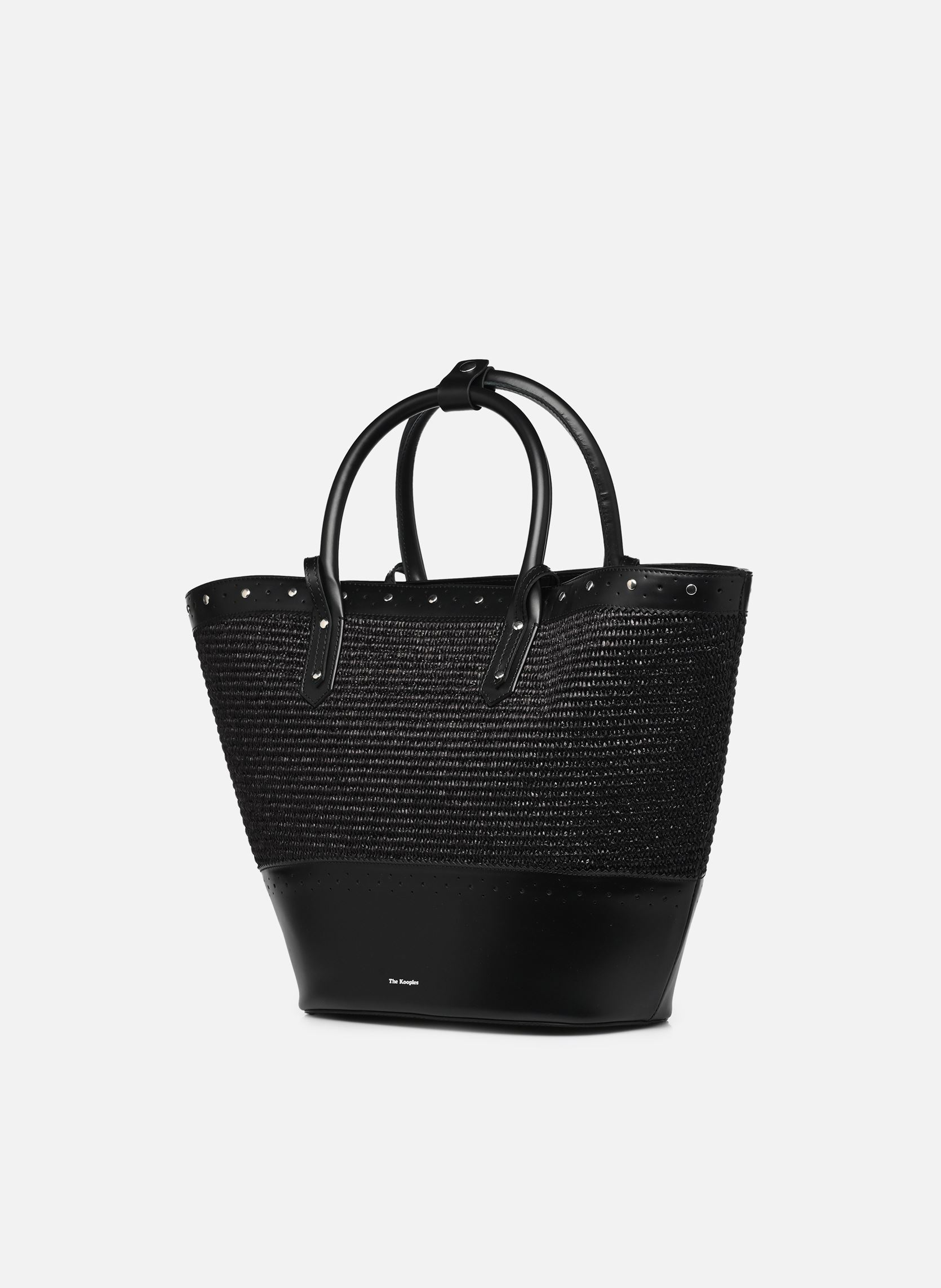 Cabas AFSA32011K femme noir The Kooples Cabas AFSA32011K femme noir BLA01