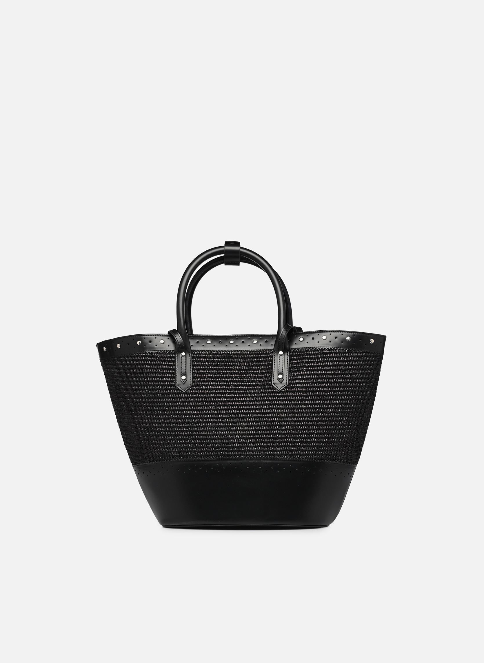 Cabas AFSA32011K femme noir The Kooples Cabas AFSA32011K femme noir BLA01