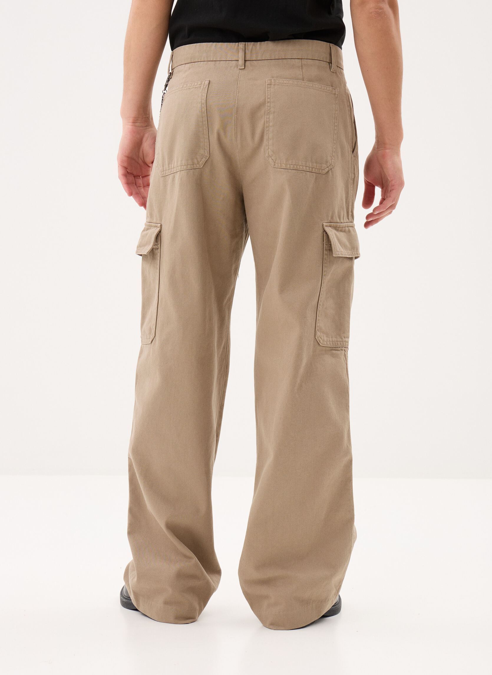Straight Leg Hosen HPAN32040K herren beige The Kooples Straight Leg Hosen HPAN32040K herren beige BEI01