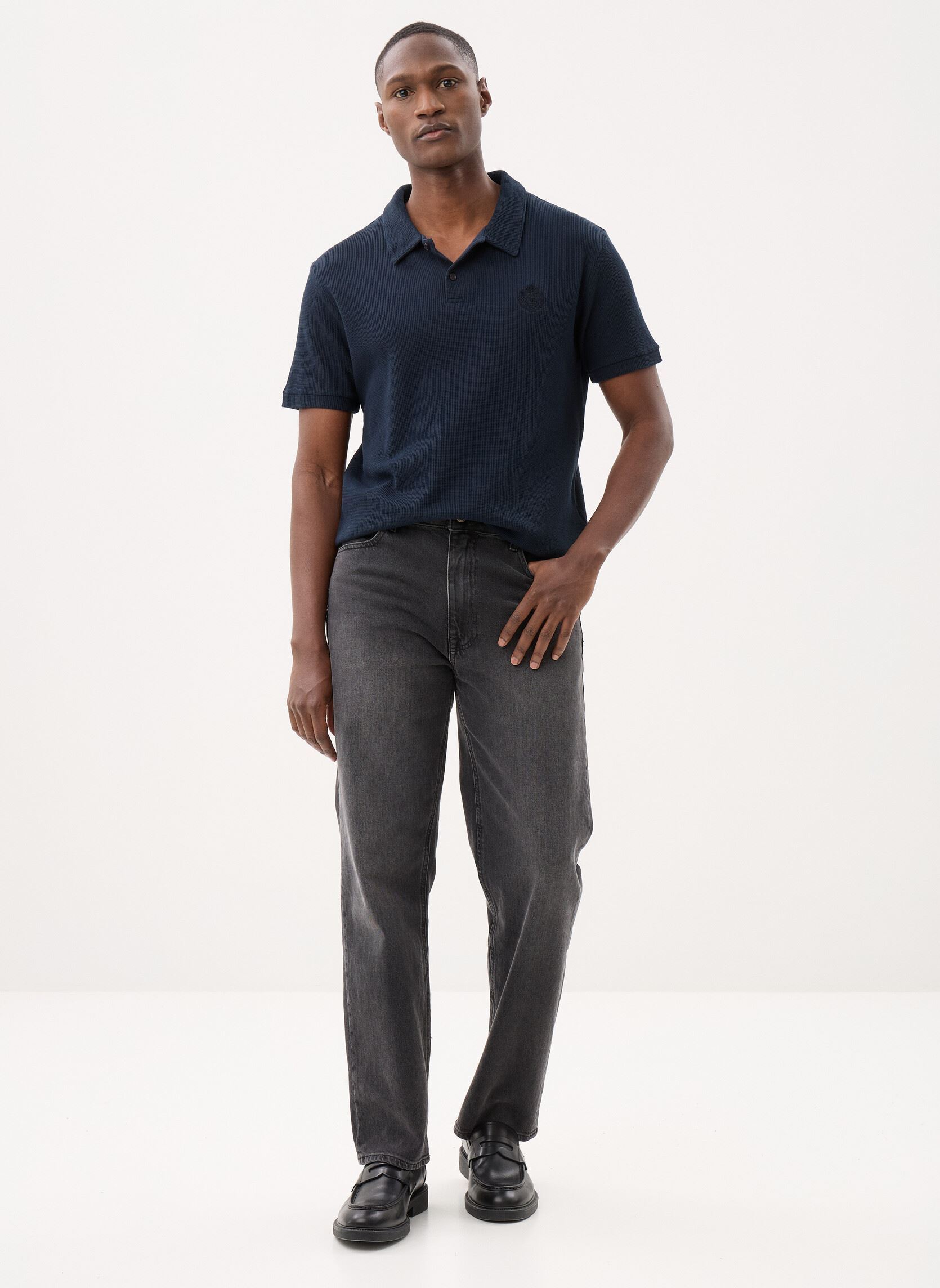 Korte mouwen polo's HPOC32001K heren blauw The Kooples Korte mouwen polo's HPOC32001K heren blauw NAV03
