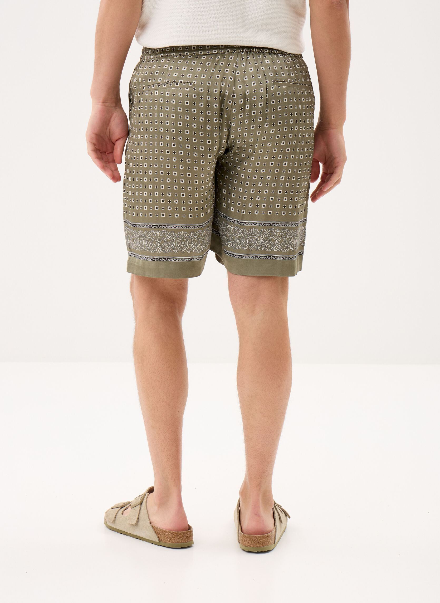 Shorts HSHO32037K herren grün The Kooples Shorts HSHO32037K herren grün GRN57