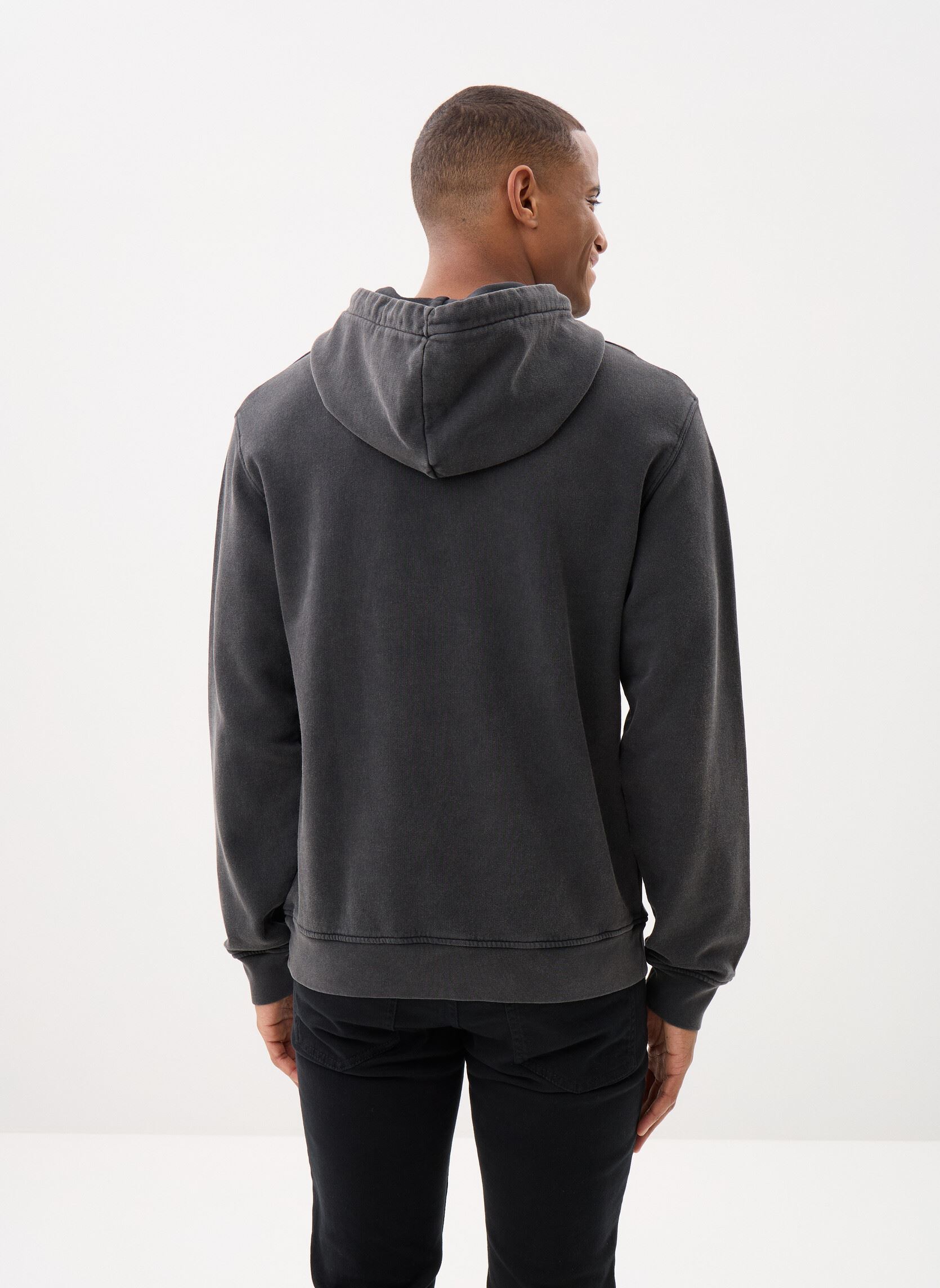Kapuzenpullover HSWE32002K herren schwarz The Kooples Kapuzenpullover HSWE32002K herren schwarz BLA55