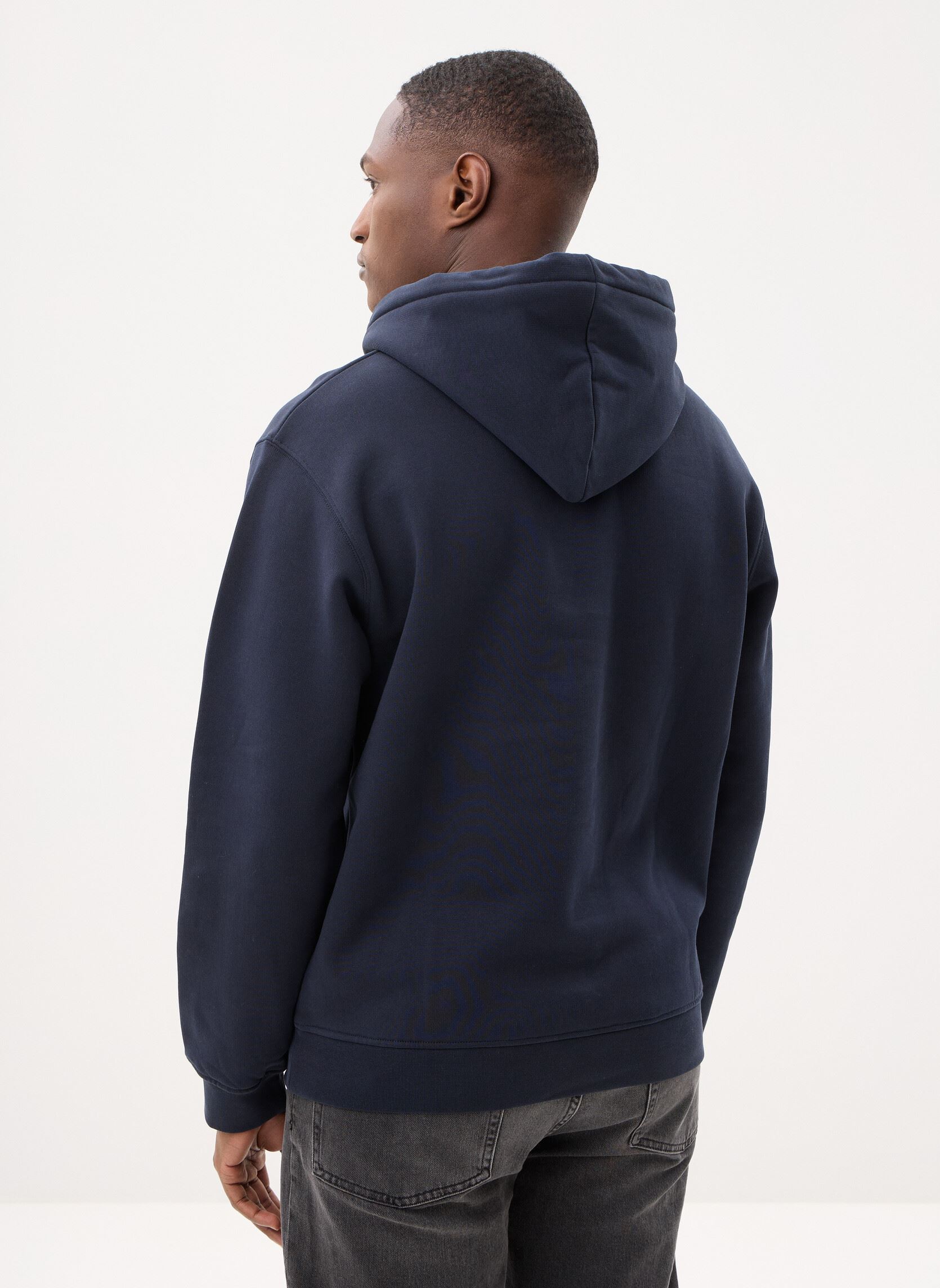 Sweats à capuche HSWE32050K homme bleu The Kooples Sweats à capuche HSWE32050K homme bleu NAV03