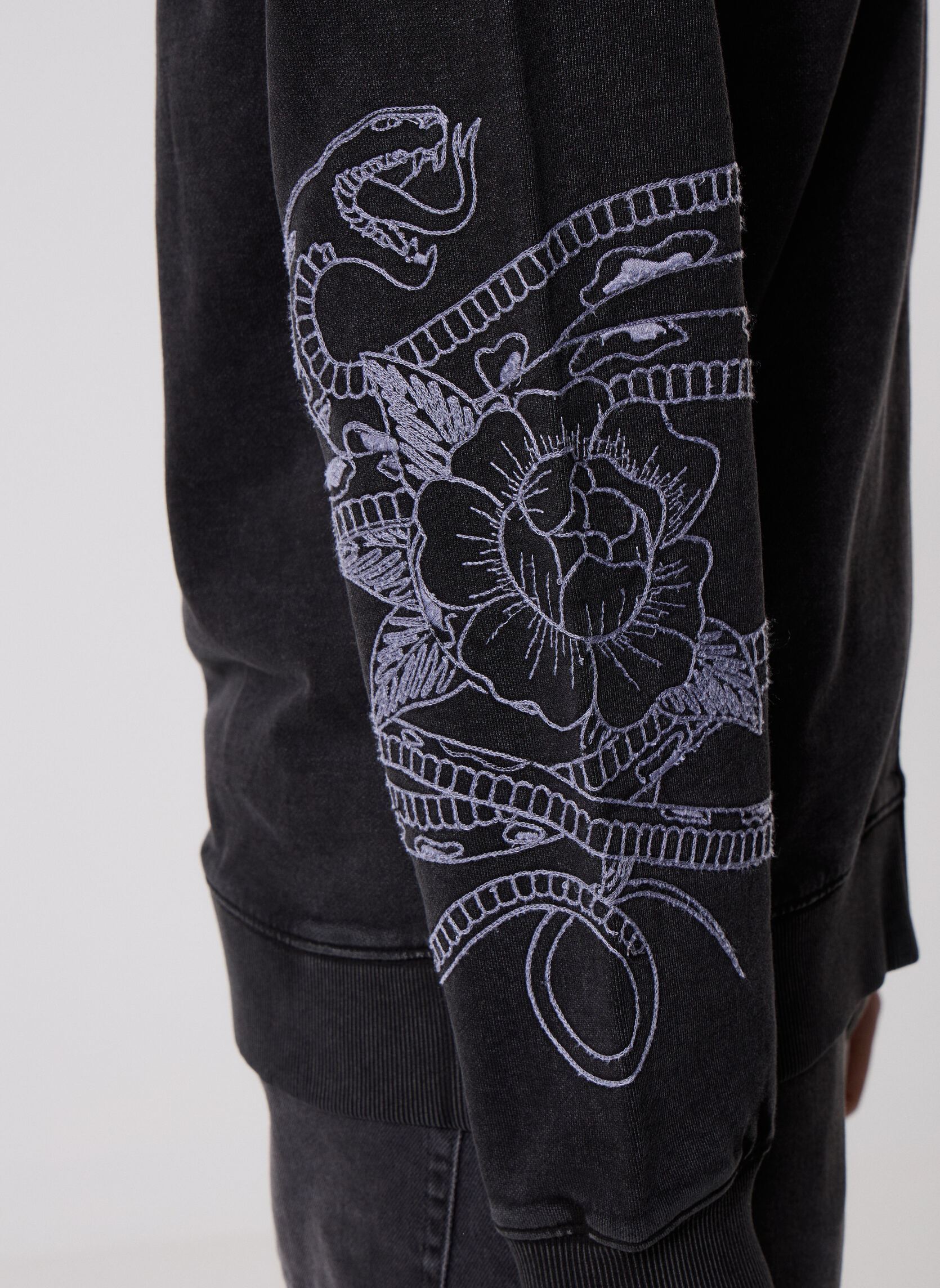 Sweaters met rits HSWE32065K heren zwart The Kooples Sweaters met rits HSWE32065K heren zwart BLA55