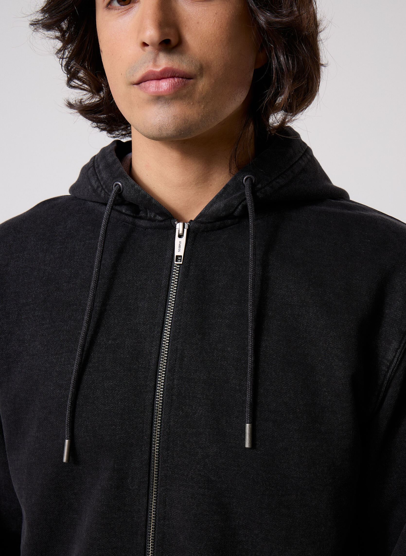 Sweaters met rits HSWE32065K heren zwart The Kooples Sweaters met rits HSWE32065K heren zwart BLA55