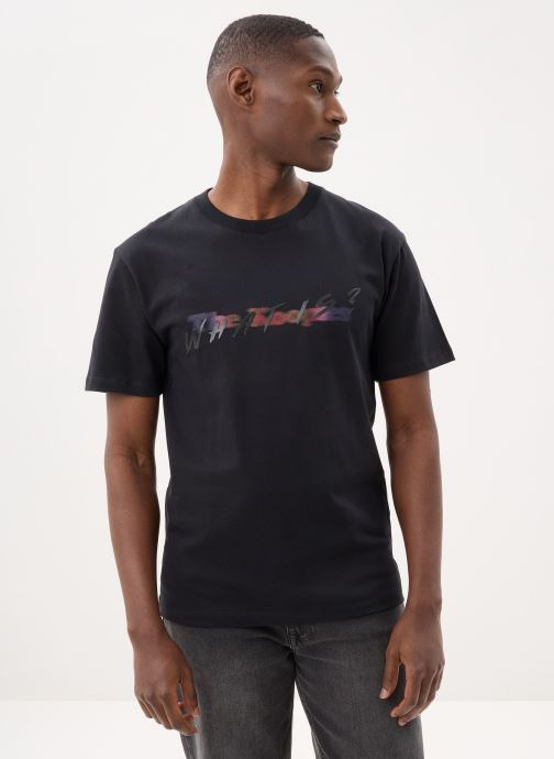 The Kooples Kurzarm-T-Shirts HTSC32058K herren schwarz