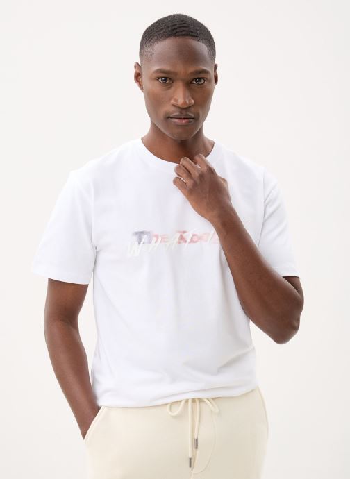 The Kooples Kurzarm-T-Shirts HTSC32058K herren weiß
